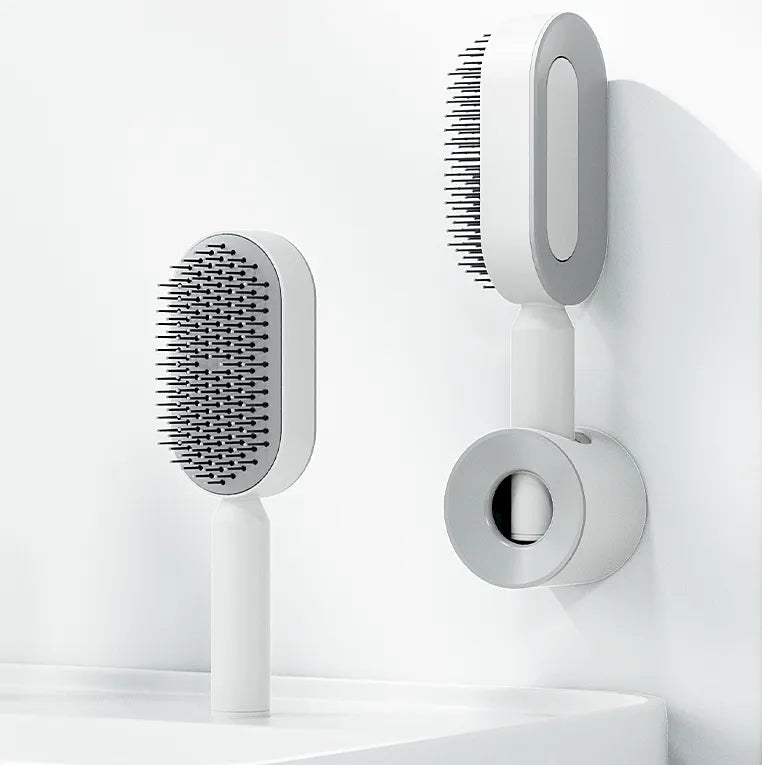 « DIVINE » Brosse à Cheveux Autonettoyante