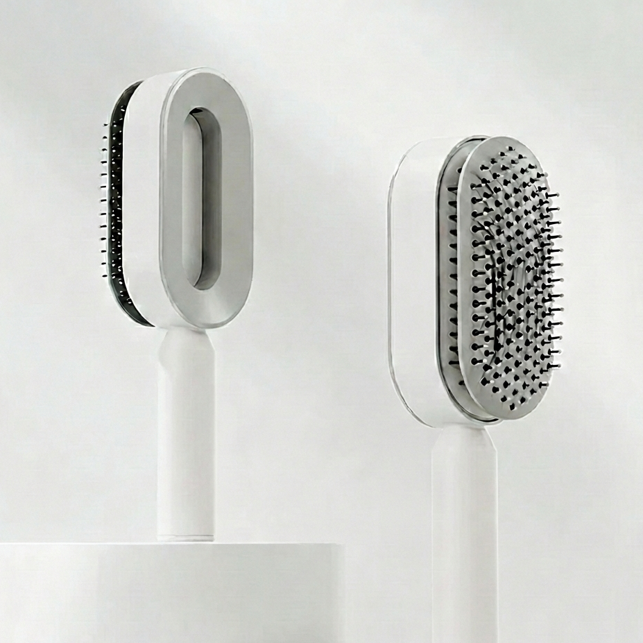 « DIVINE » Brosse à Cheveux Autonettoyante